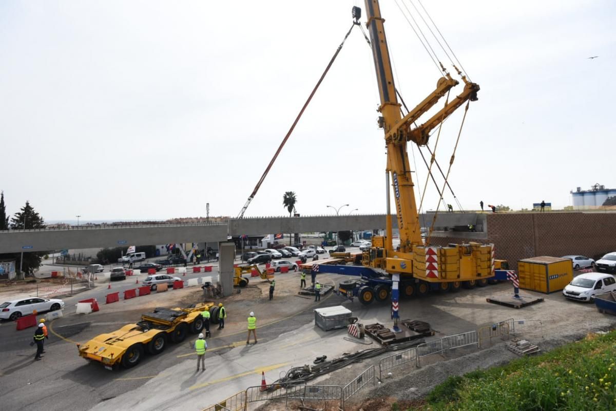 Imágenes de la evolución de las obras de la Ronda Norte