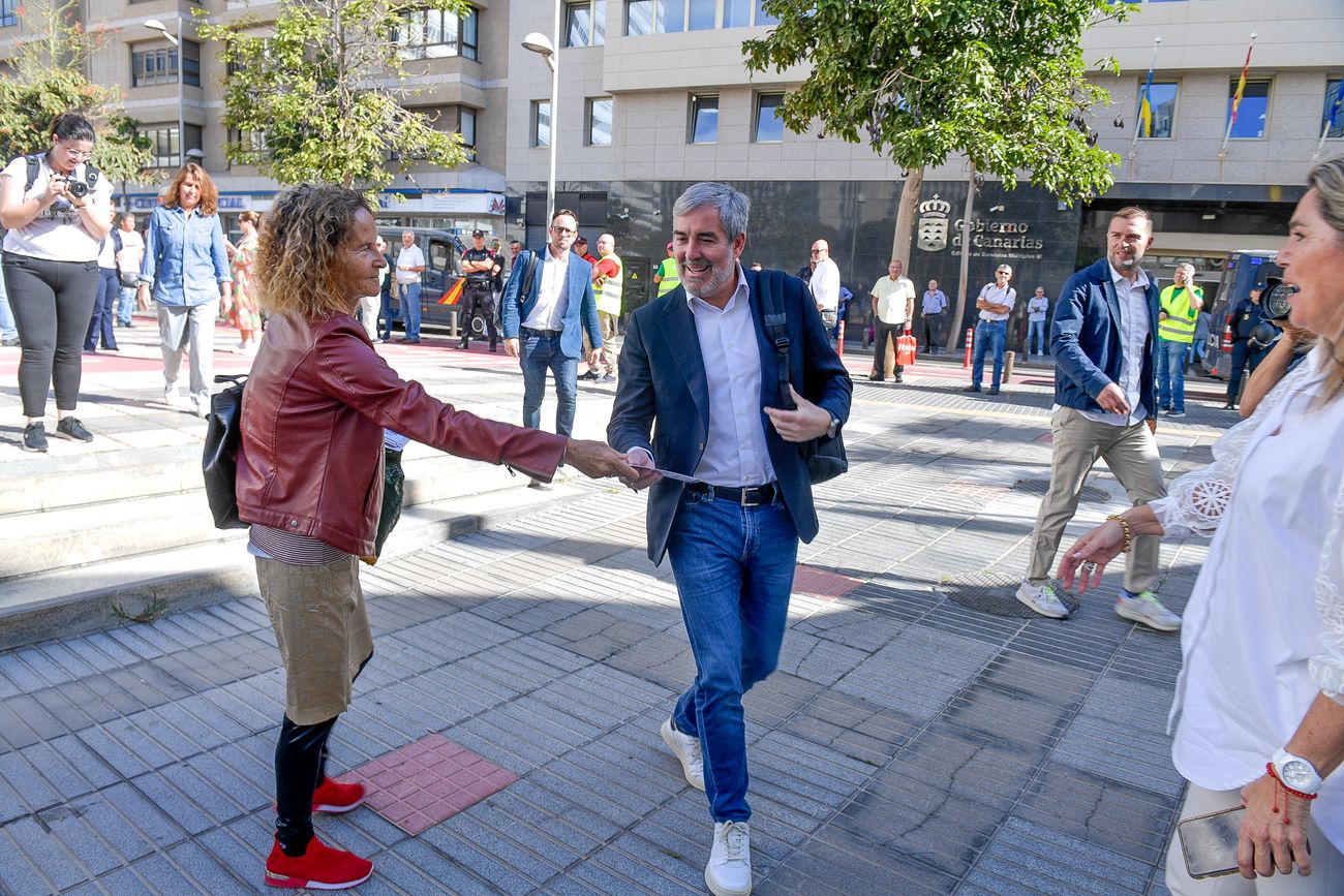 Tractorada del sector primario en Las Palmas de Gran Canaria (21/02/24)