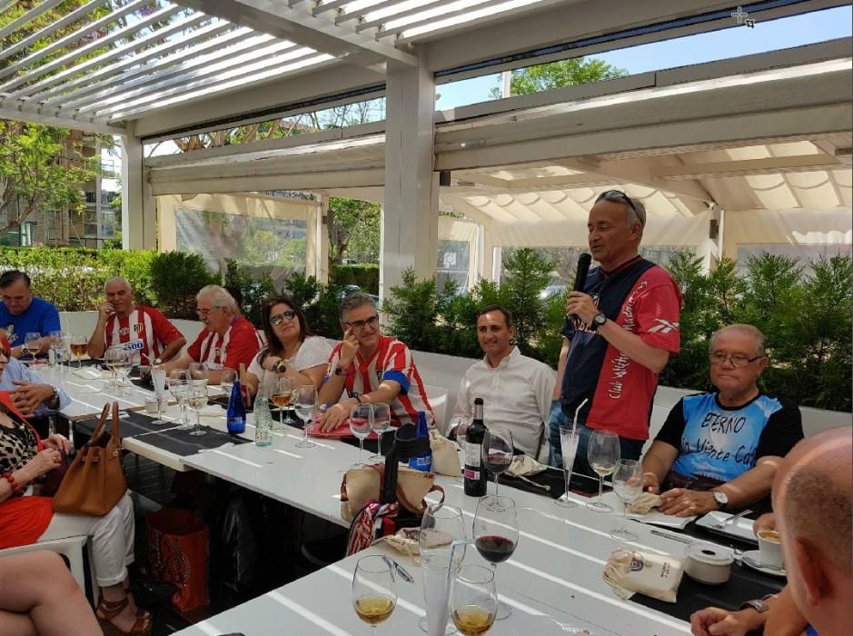 Encuentro de seguidores del Atleti en Alicante