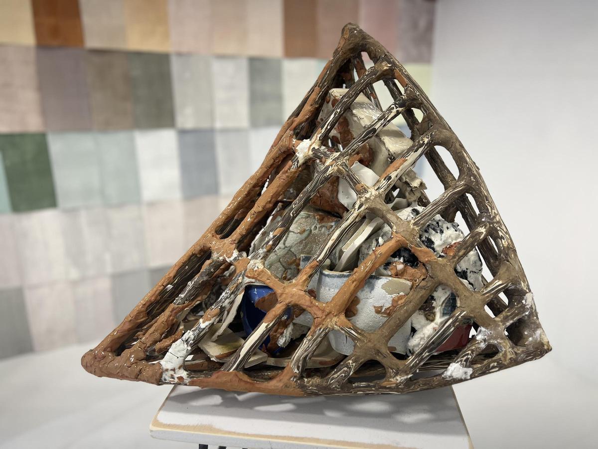 Obra de Javier Bravo de Rueda, participante en CeramicRes en el año 2022.