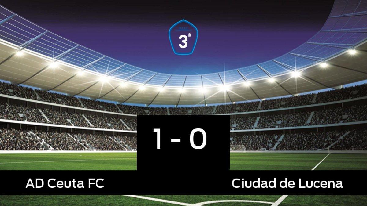 Los tres puntos se quedaron en casa: Ceuta 1-0 Ciudad de Lucena