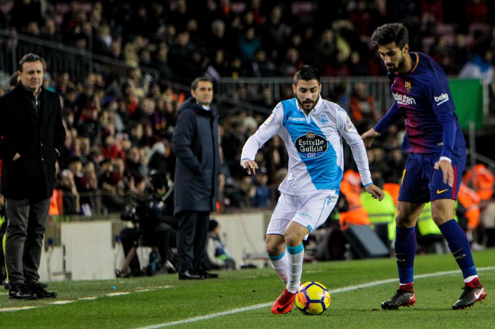 El Dépor sale goleado del Camp Nou