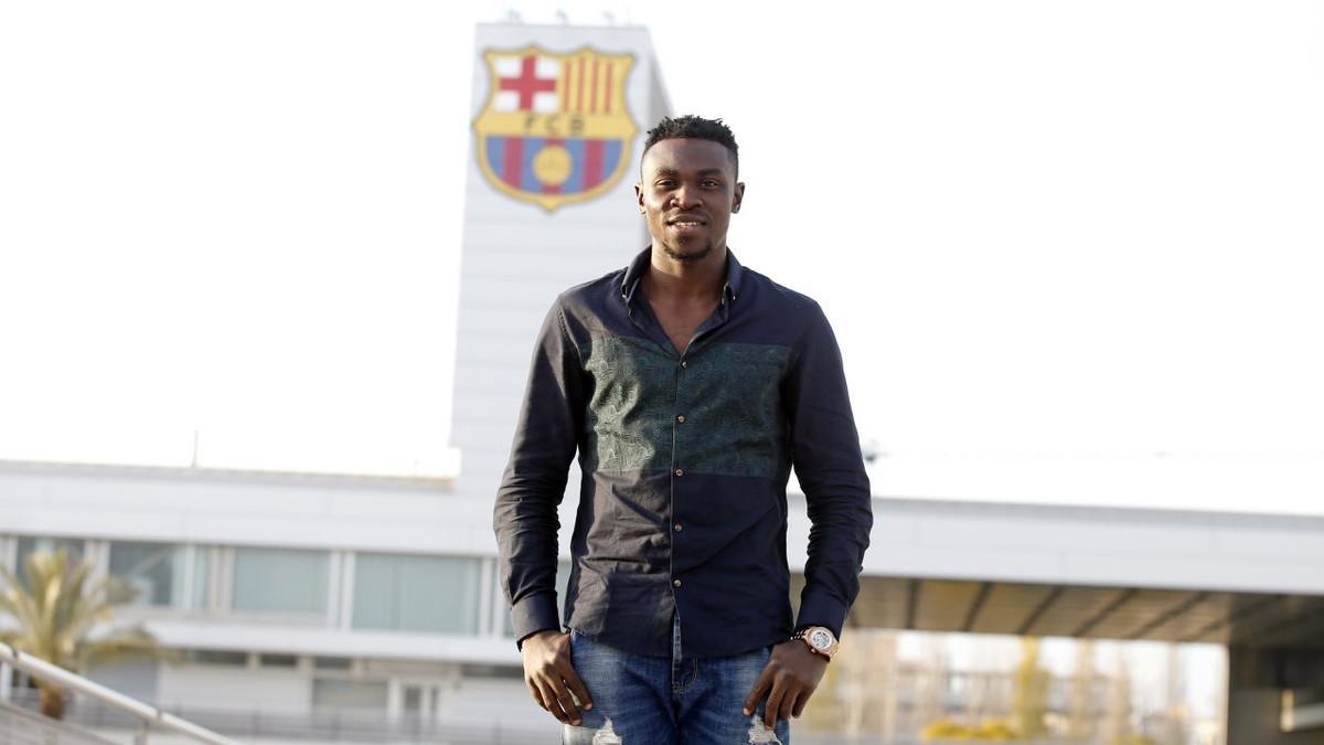 Bassey cumple su sueño de jugar en el Barça