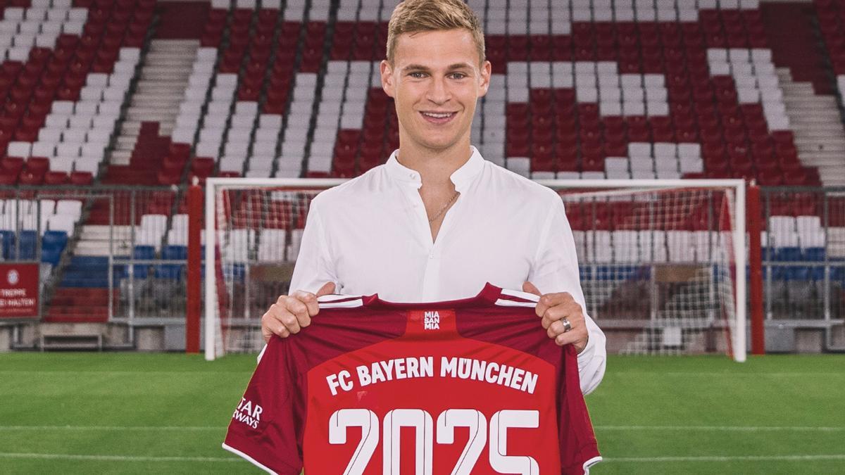 Así ha anunciado el Bayern la renovación de Kimmich