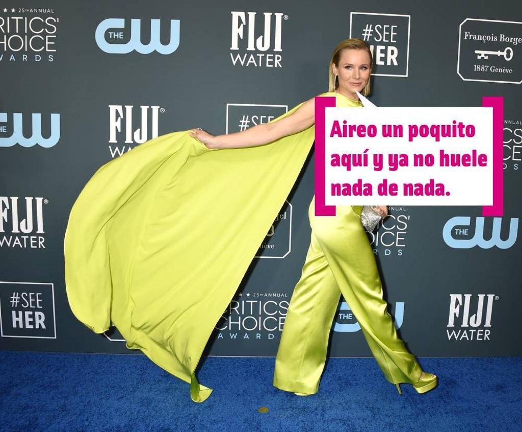 Kristen Bell airea para que no huela