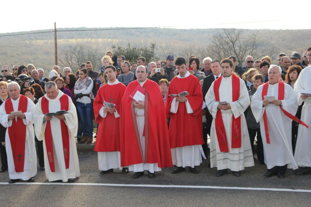 Procesión del Viernes Santo en Bercianos de Aliste