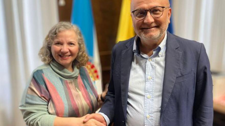 Losada se reúne con la consulesa de Argentina para fijar colaboraciones