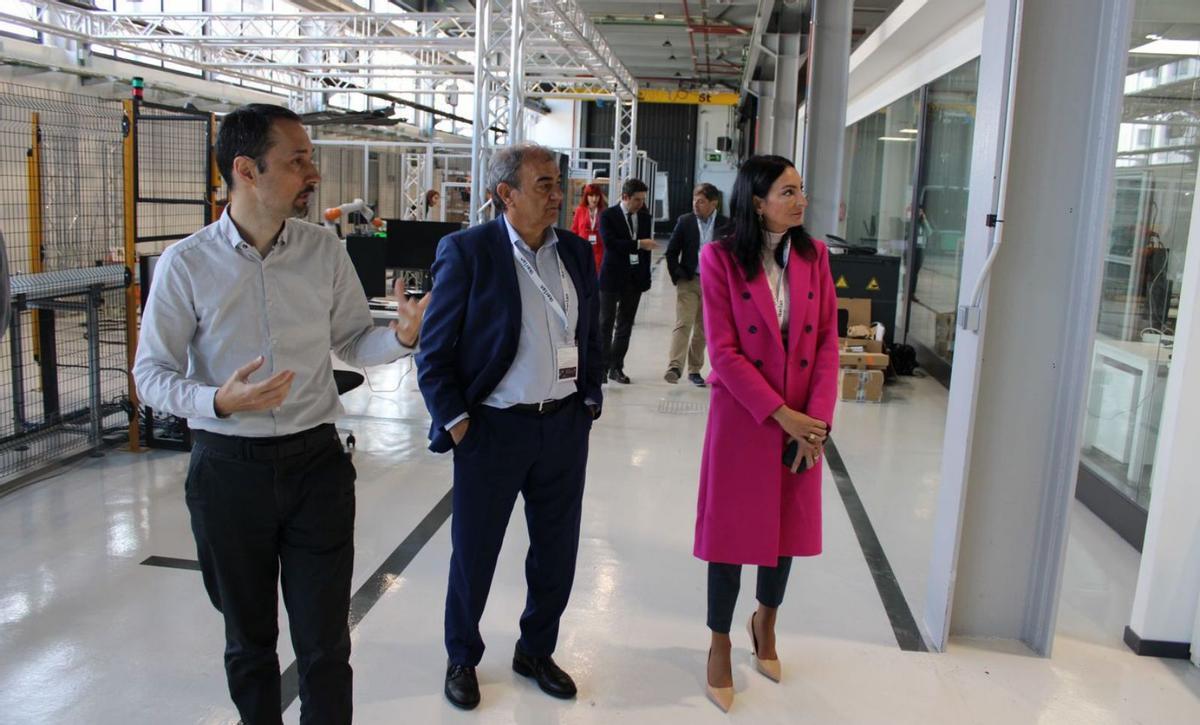 La delegación regional visita la Bilbao Berrikuntza Faktoria.  | CARM