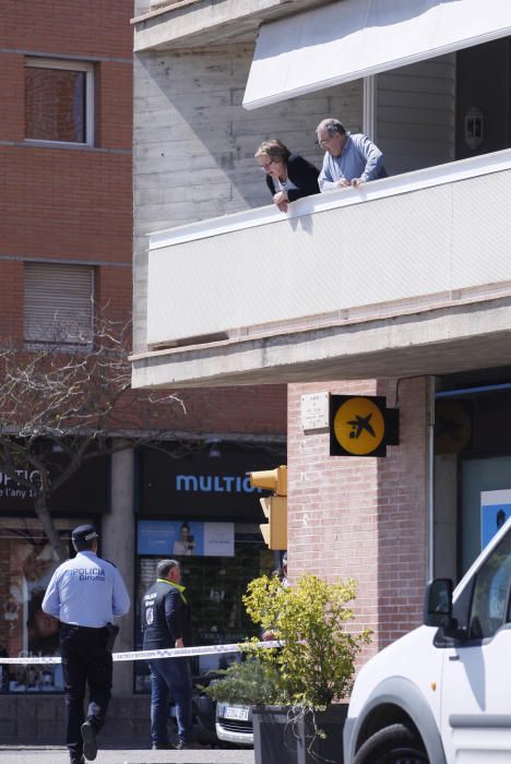 Atracament en una sucursal bancària a la Devesa.