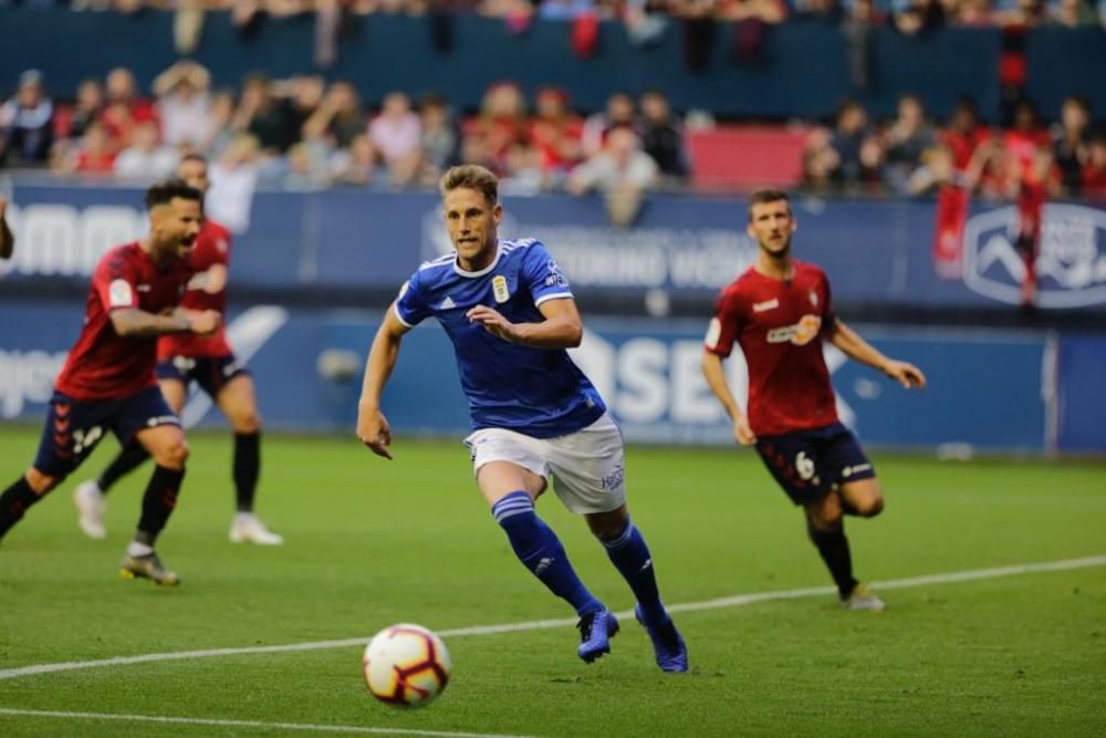 El partido entre el Osasuna y el Real Oviedo, en imágenes