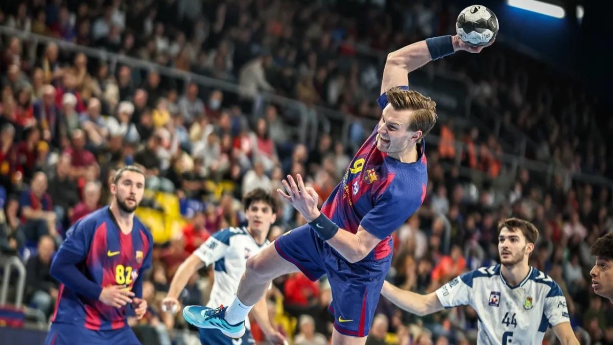 El Barça - Fraikin Granollers liguero congregó a 2.500 espectadores en el Palau