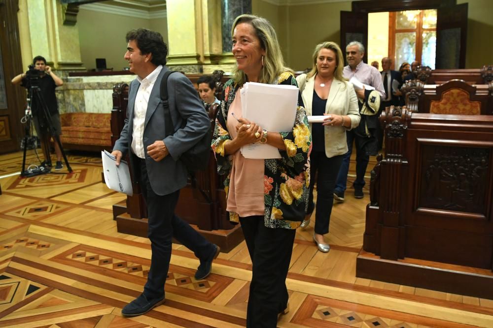 El debate sobre los muelles llega al pleno