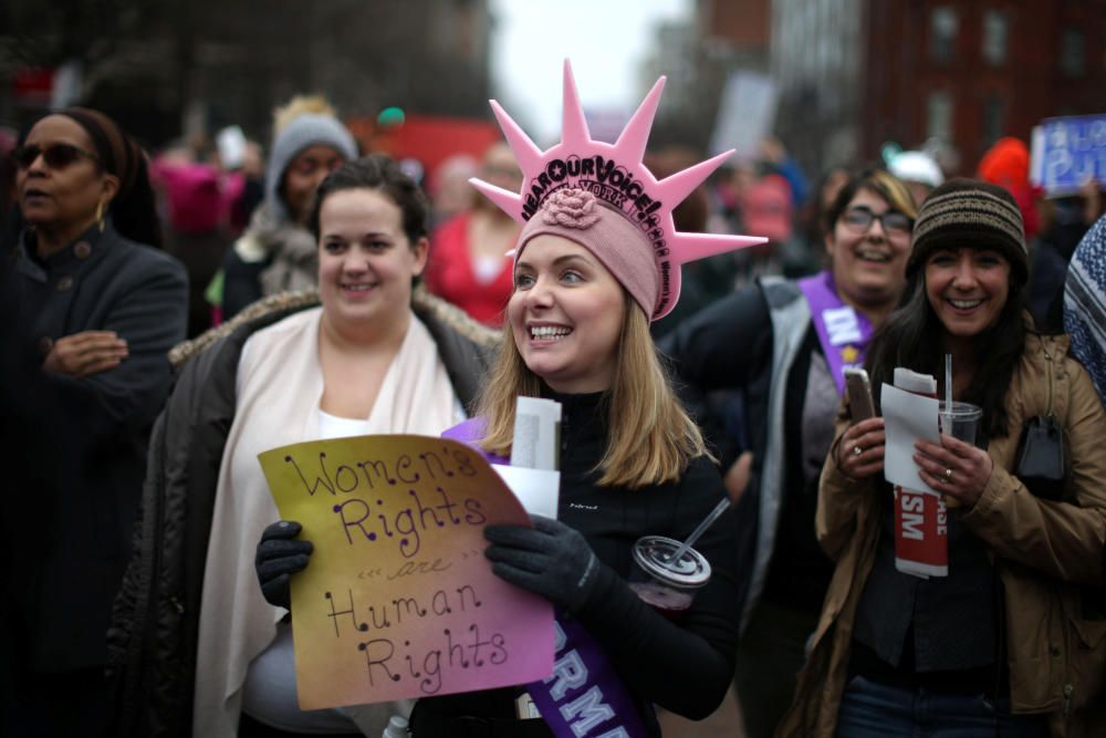 ''Marcha de las Mujeres'' contra Trump en Washington