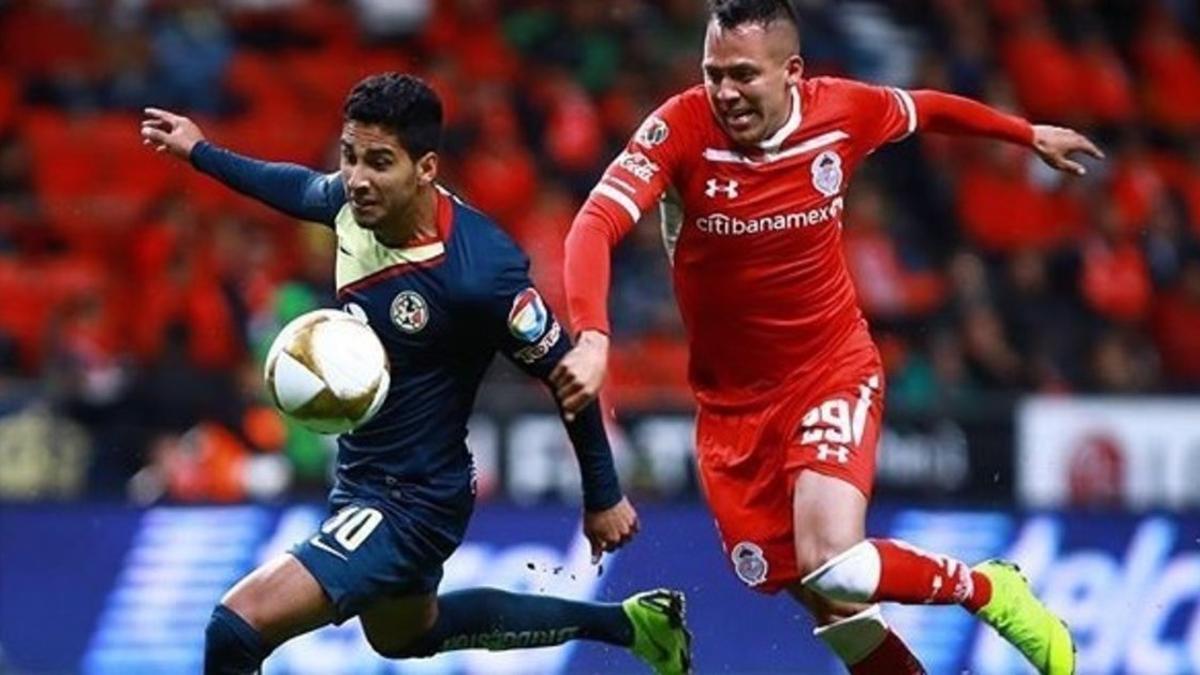 América y Toluca empataron 2-2 en la ida de la Liguilla final