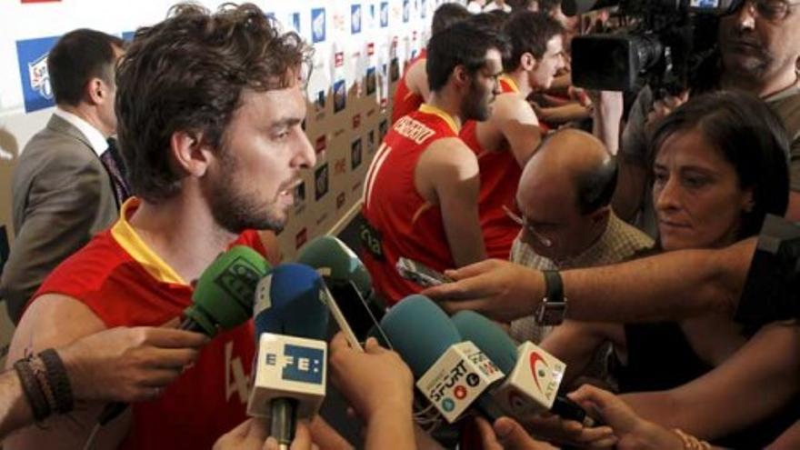 Pau Gasol: "Ahora no me interesan los rumores"