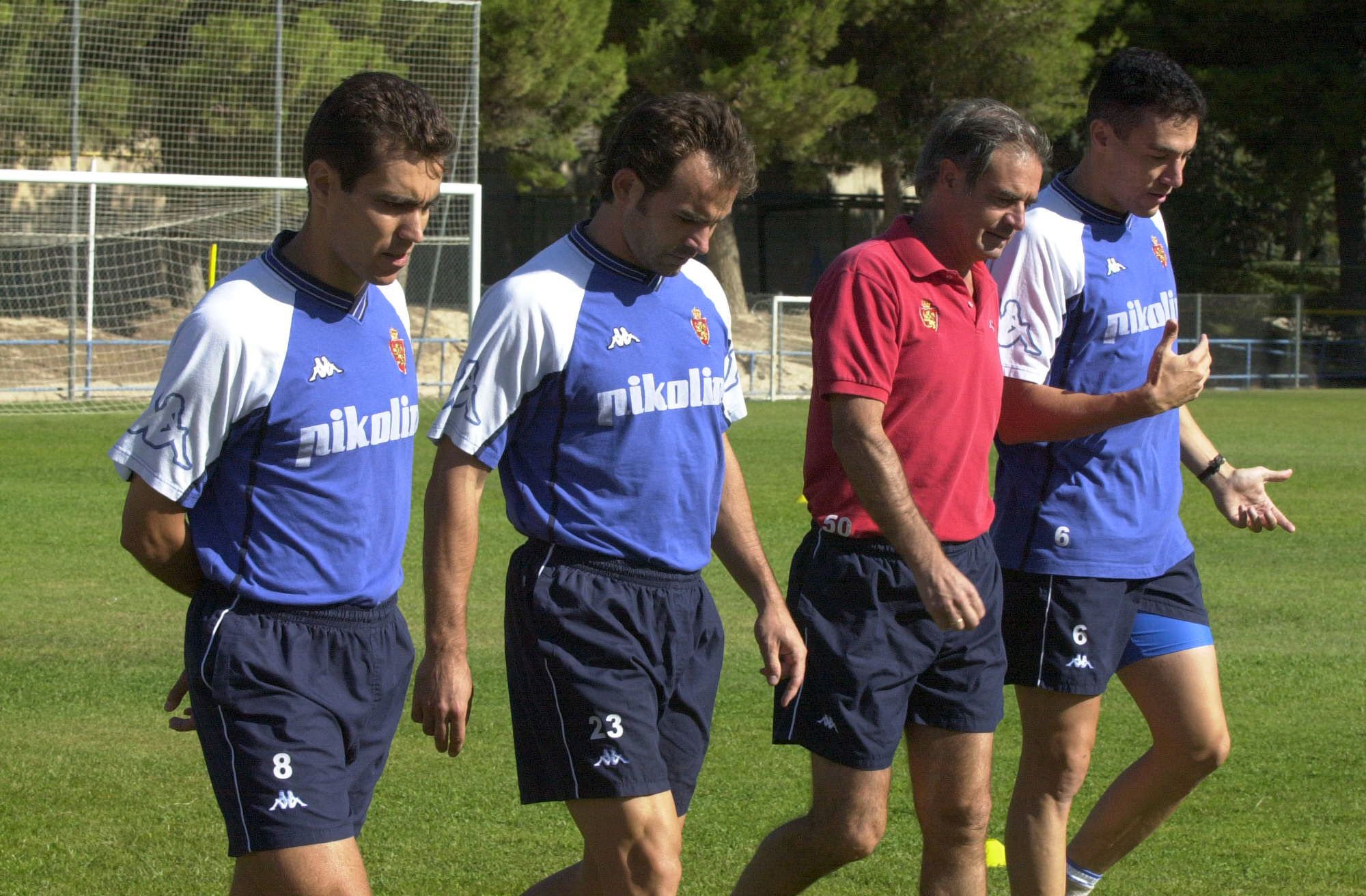 Txetxu Rojo y el Real Zaragoza, en imágenes