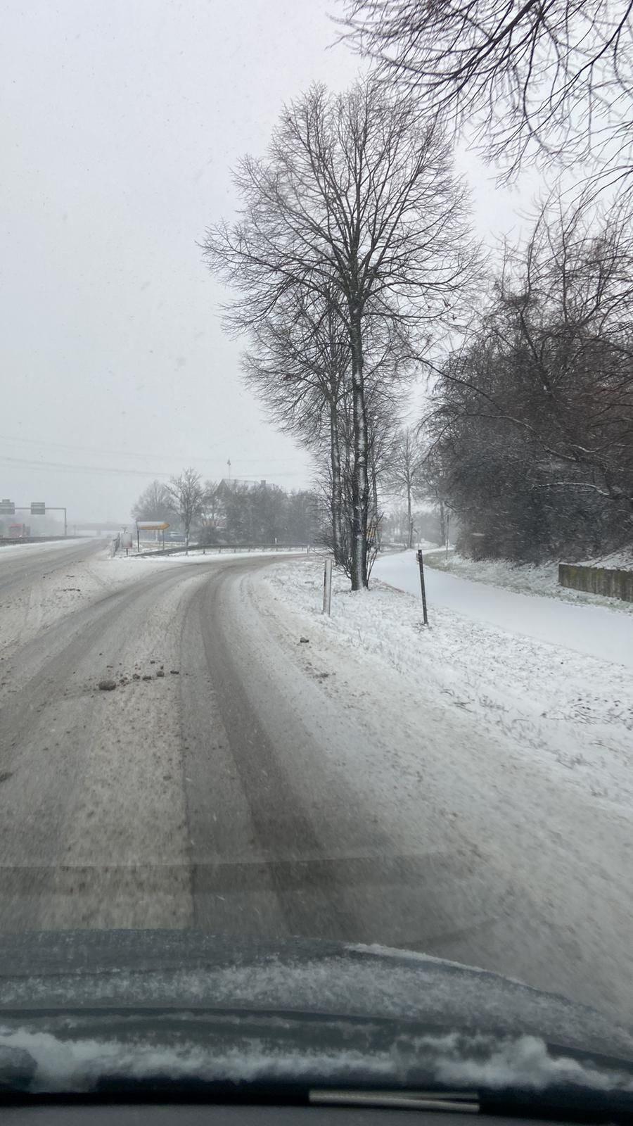 Der Schnee in Deutschland kam Angela de Rosa bei ihrem geplanten Rückflug nach Mallorca in die Quere..