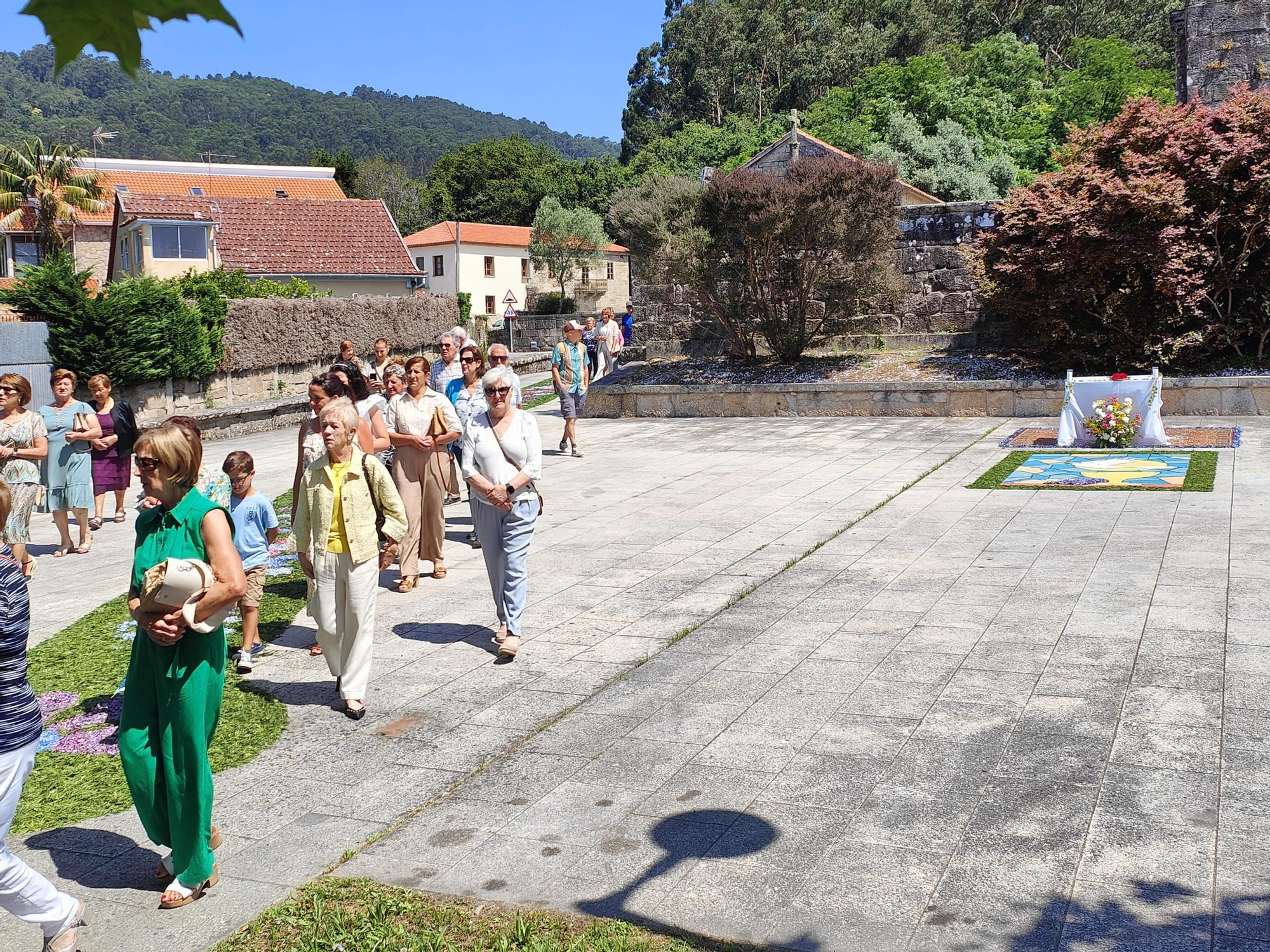 El Corpus Christi de San Martiño en Moaña