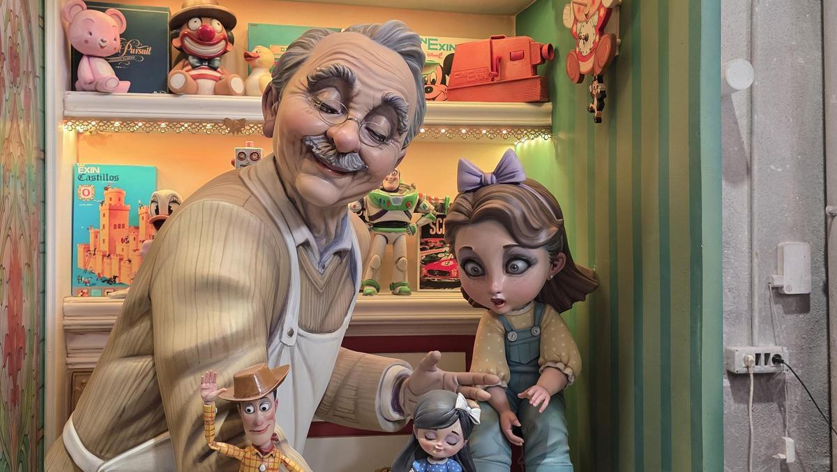 Estos son los NInots que presenta Almirante Cadarso a la Exposicion de las Fallas 2026