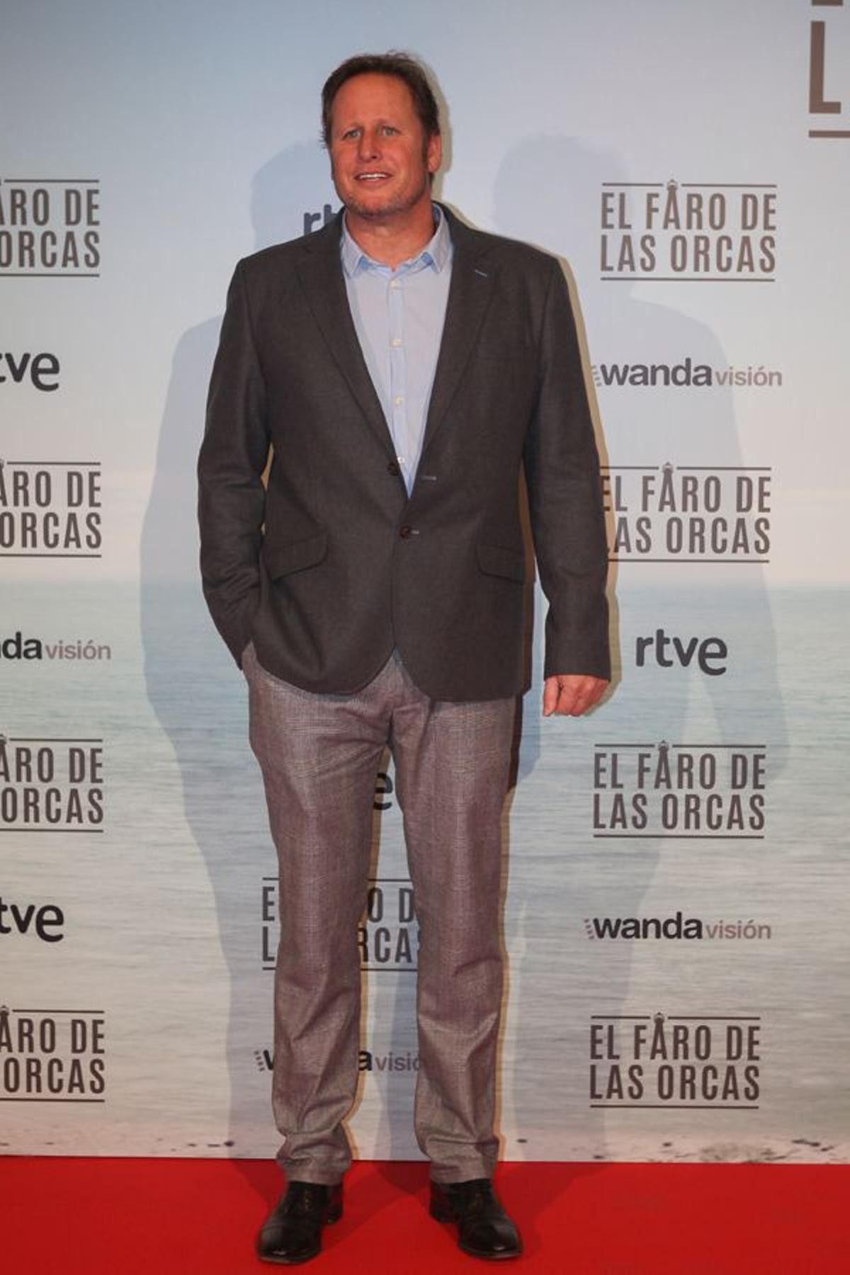 Estreno de 'El faro de las orcas': Gerardo Olivares