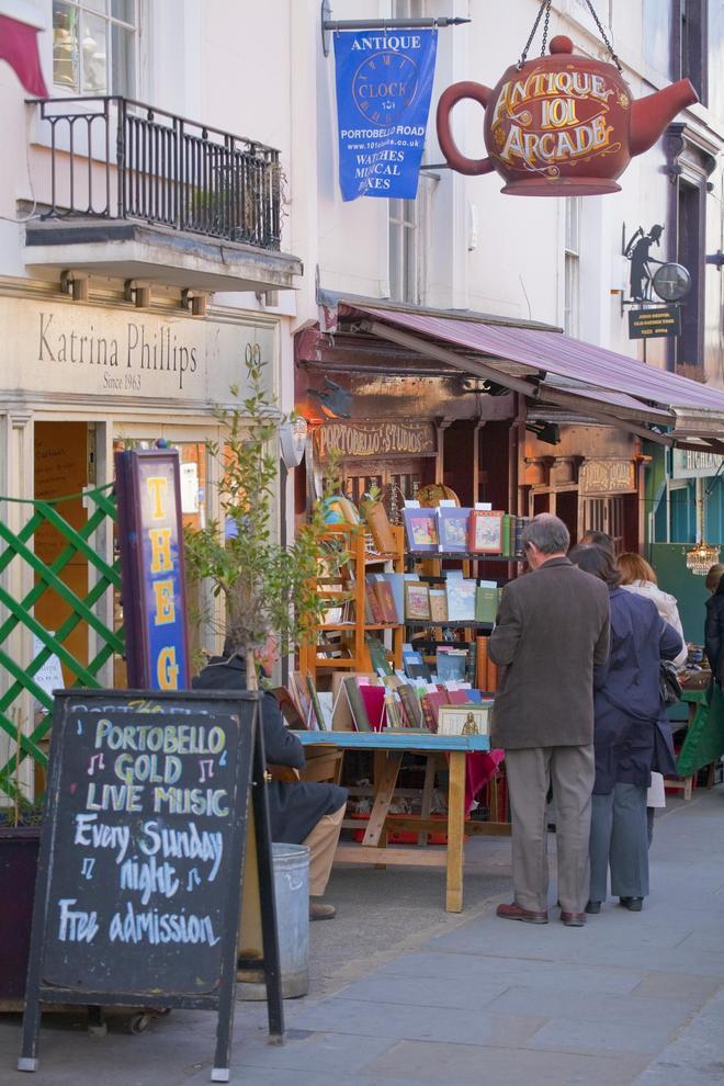 Portobello market, Londres