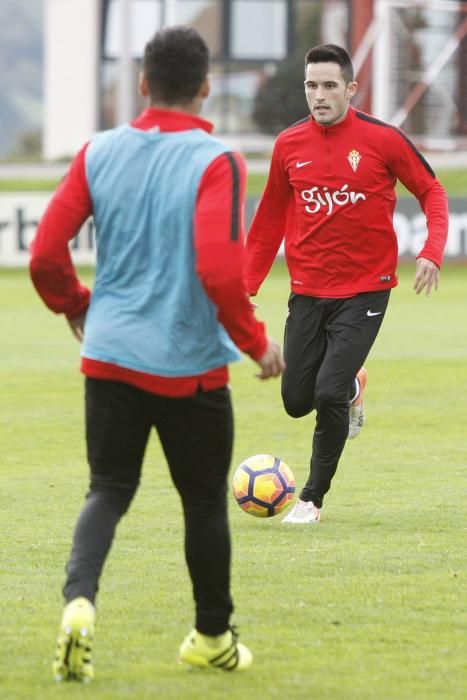 Entrenamiento del Sporting