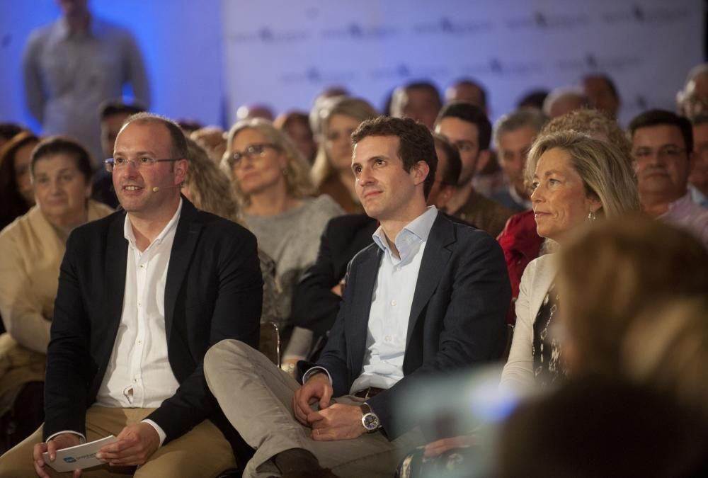 Pablo Casado en la presentación del PP coruñés