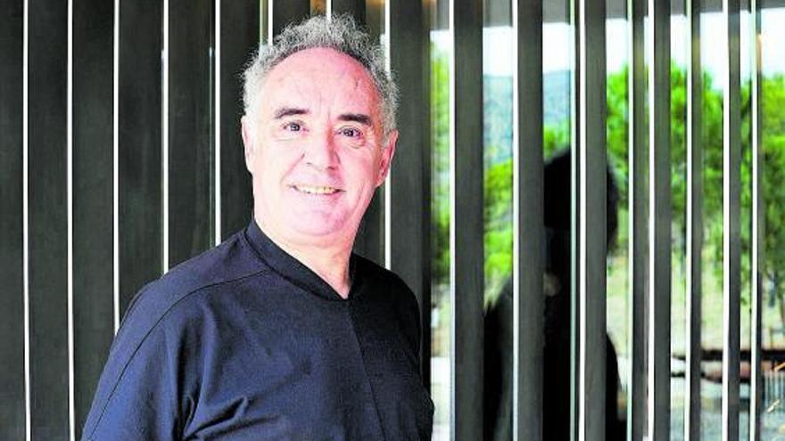 Ferran Adrià es el fundador y  alma del proyecto. | FOTOS:  PEPO SEGURA