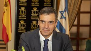 Pedro Sánchez, en Jerusalén