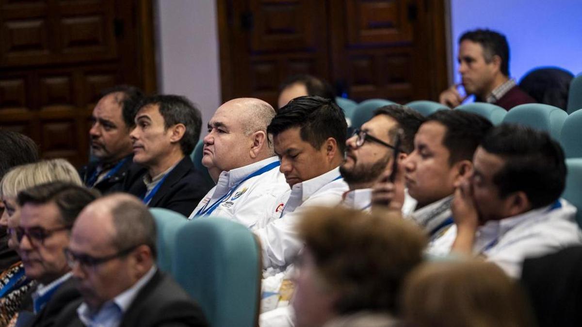 Delegación de Guatemala, con Wilson Castañeda, ingeniero ambiental y asesor de Mancuerna, tercero desde la izquierda.