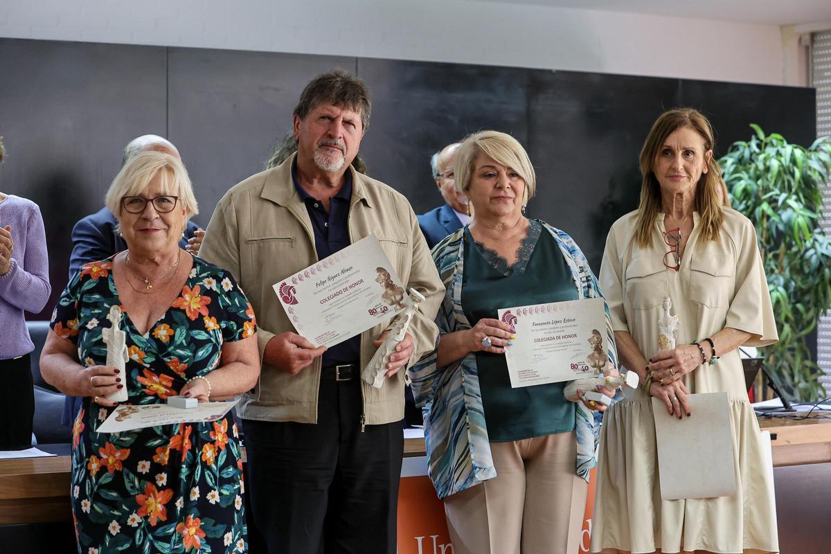 El Colegio de Docentes y Licenciados conmemora sus 80 años en Alicante
