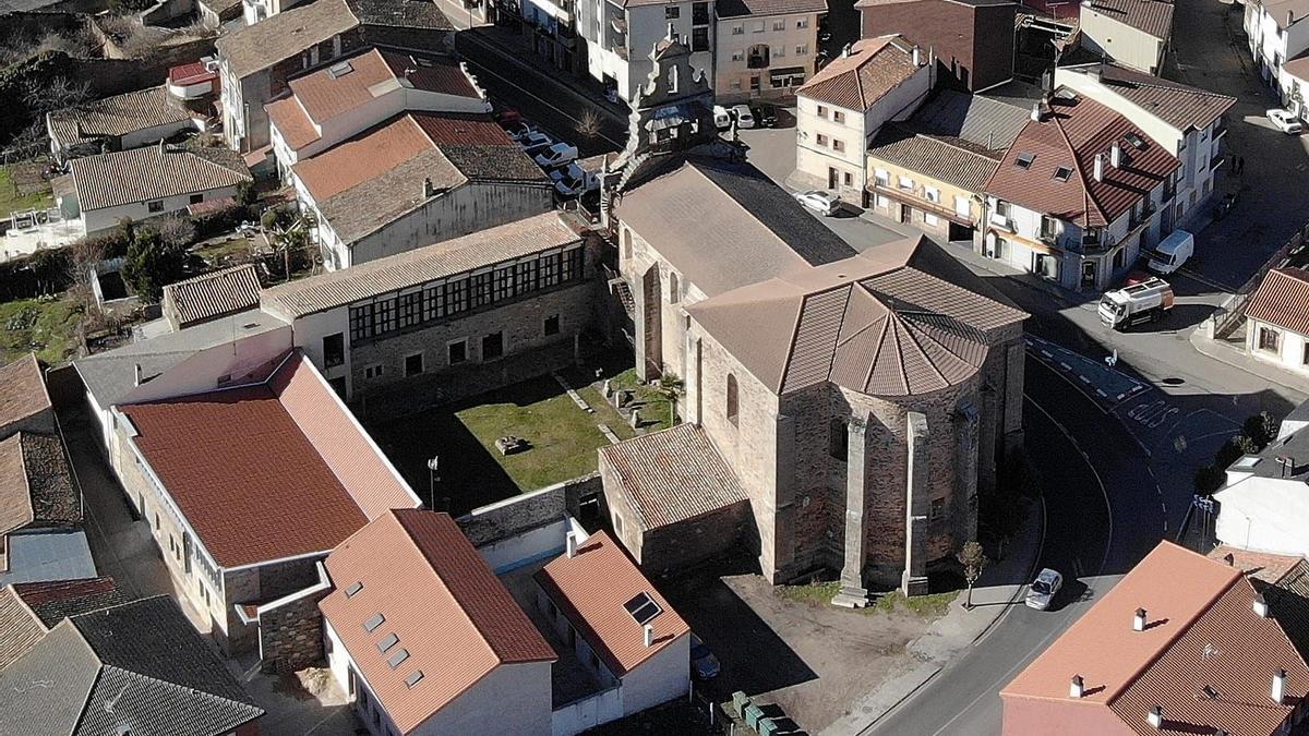 Convento de San Francisco de Alcañices, donde se expondrán las obras.