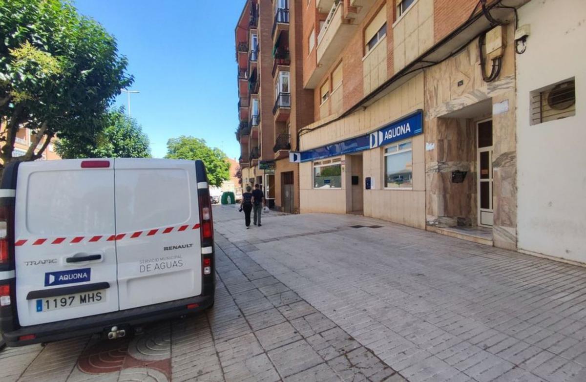 Sede de las instalaciones de la concesionaria del servicio de agua.