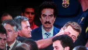 Mourinho agrede a Tito Vilanova en la Supercopa del 2011.