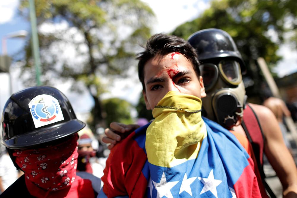 Un nuevo ''paro cívico'' reaviva las protestas en Venezuela