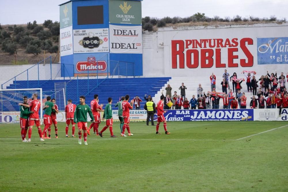 Segunda División B: Linares-Real Murcia