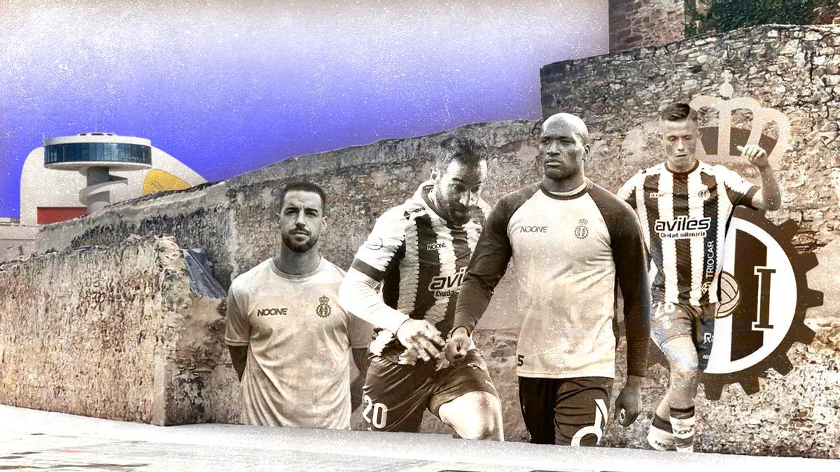 El Avilés asienta su muralla: esta es la clave para la mejora defensiva del cuadro blanquiazul