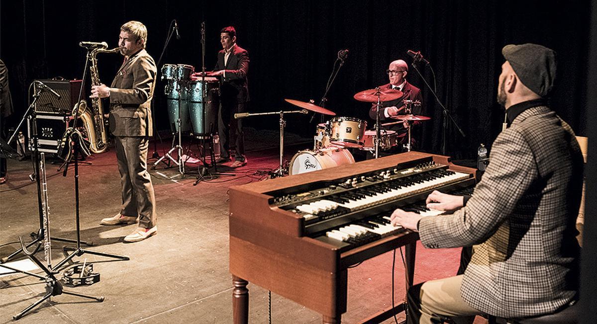 Pasapogas Hammond Quartet serán los primeros en deleitar con música en directo a las 12 horas.