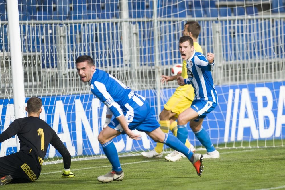 El Fabril empata ante Las Palmas Atlético (1-1)