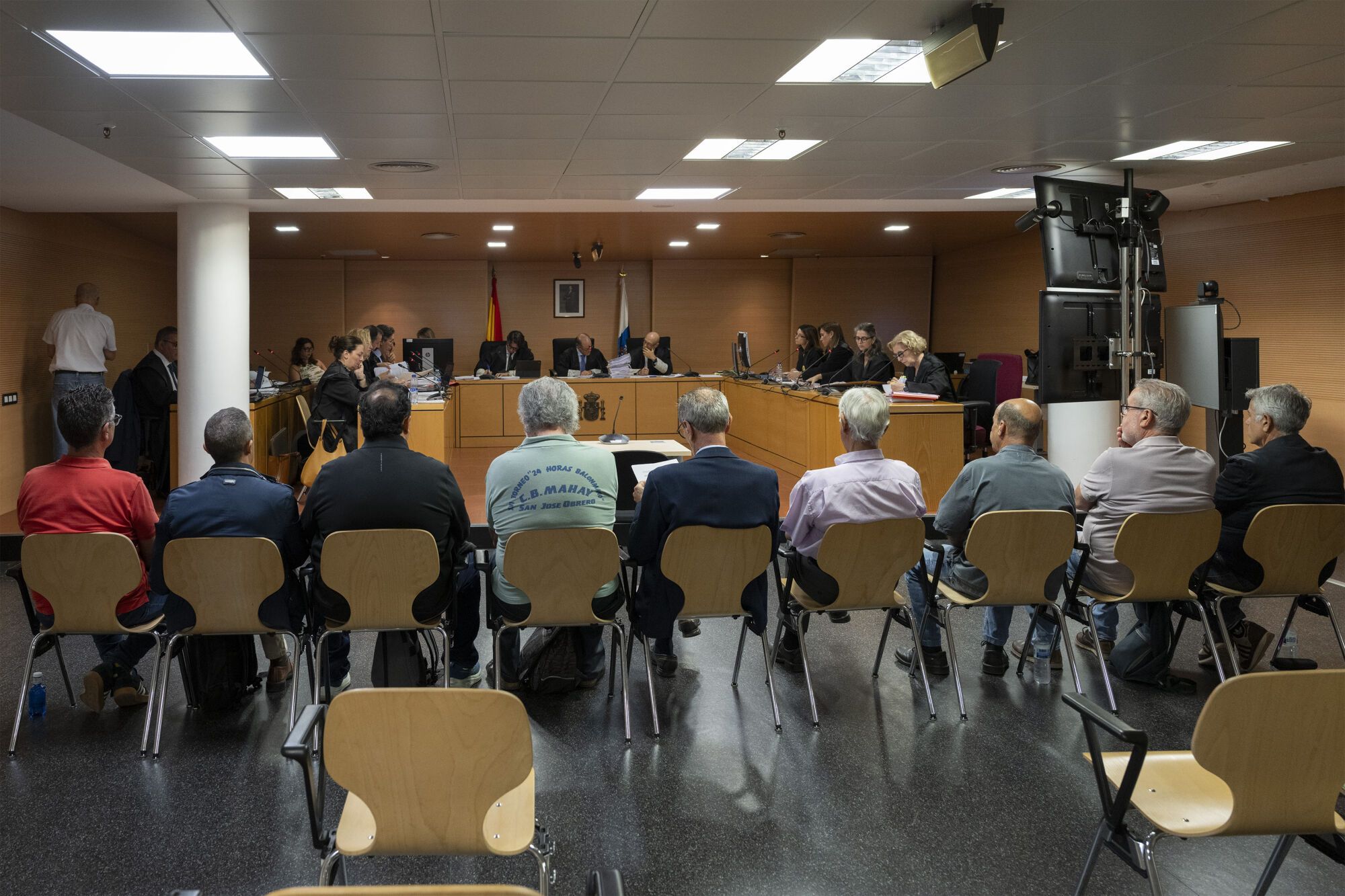 Primera sesión del juicio en Arrecife de la última pieza del 'caso Montecarlo'