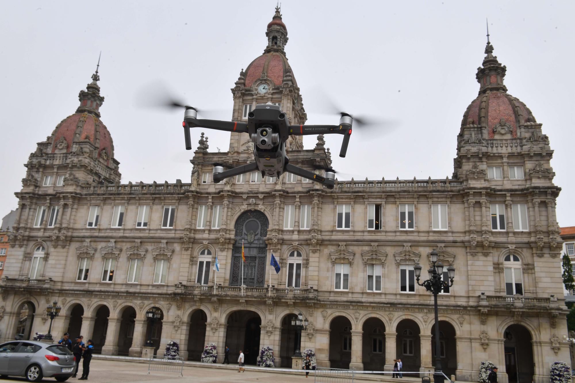 A Coruña celebra el Día de la Policía Local con una exhibición