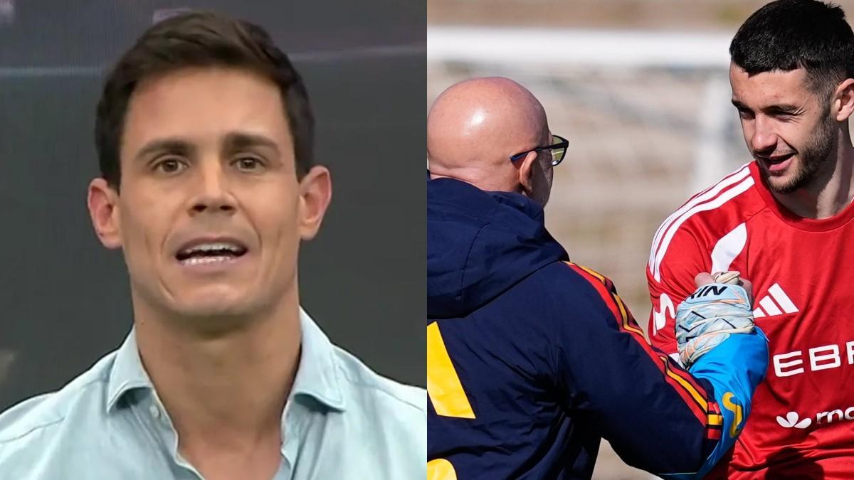 Edu Aguirre no da crédito con el seleccionador español