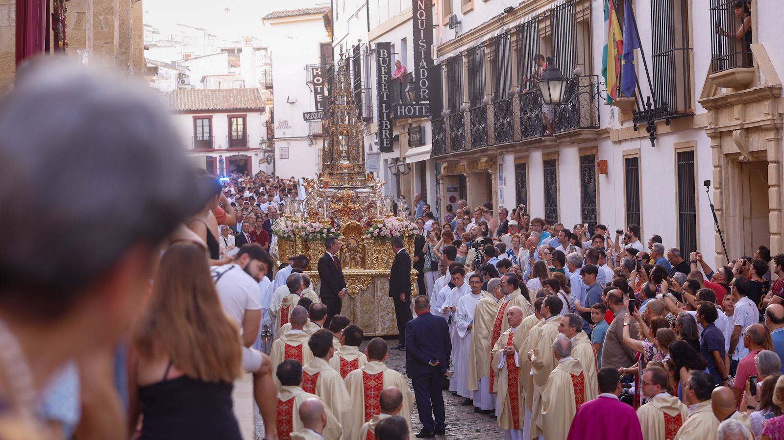 Tarde de Corpus en las calles