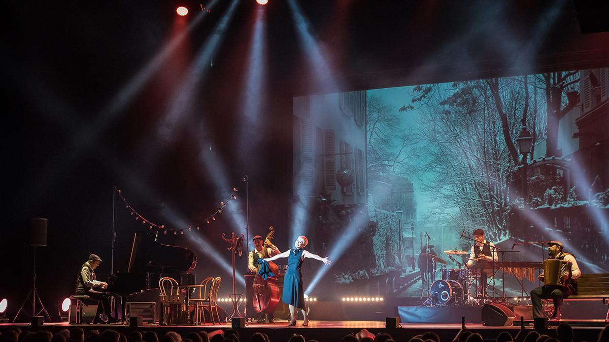 El espectáculo ‘Piaf! The Show’, que llega este domingo a Zaragoza.