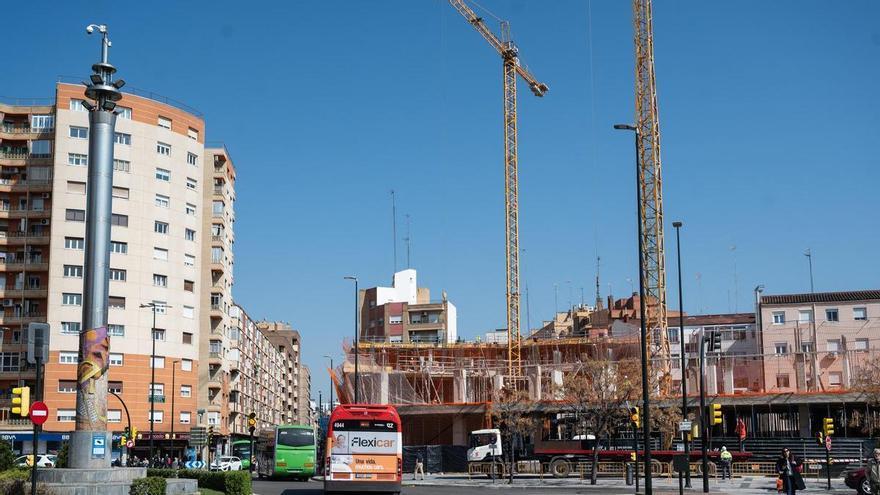 Las nuevas promociones inmobiliarias erigen San José como el "nuevo centro" de Zaragoza.