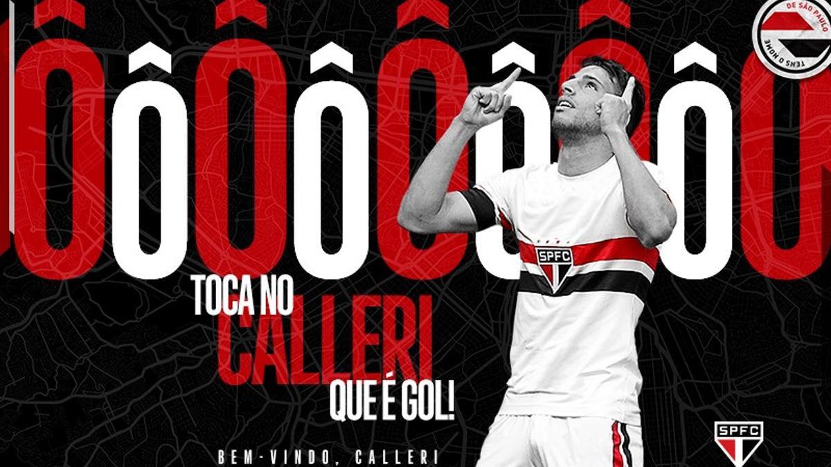 Jonathan Calleri, al Sao Paulo