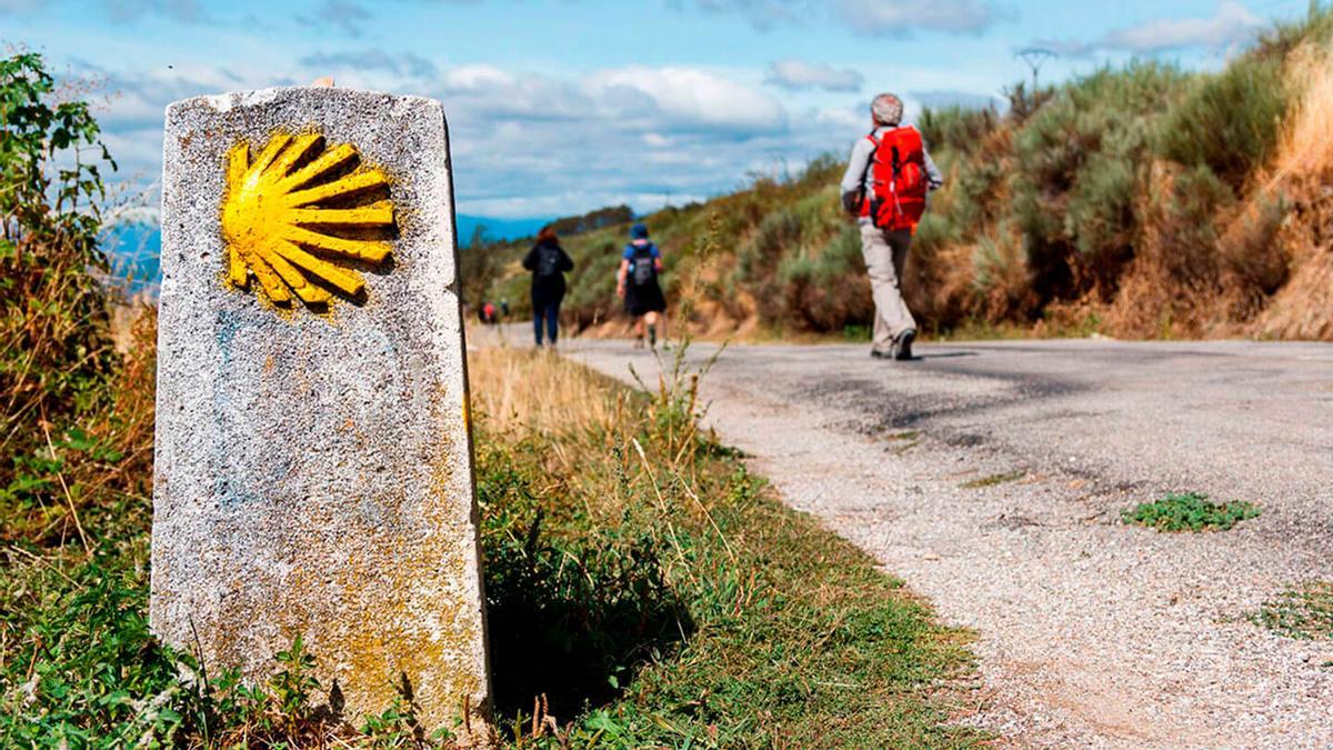 Un tramo de la ruta madrileña del Camino de Santiago.