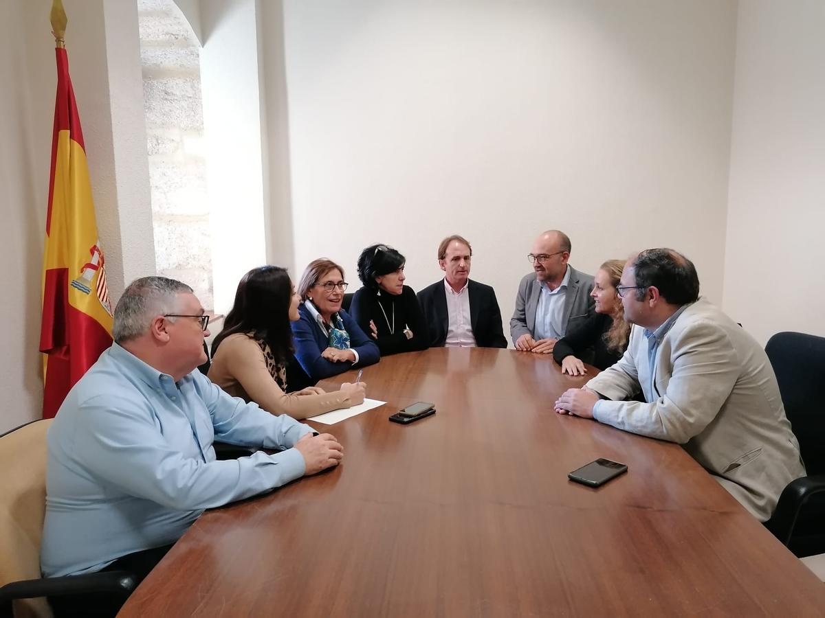 Letrados Administración Justicia de Zamora en una asamblea.