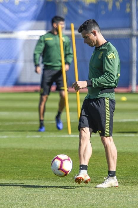 Entrenamiento de la UD Las Palmas (20/02/2019)