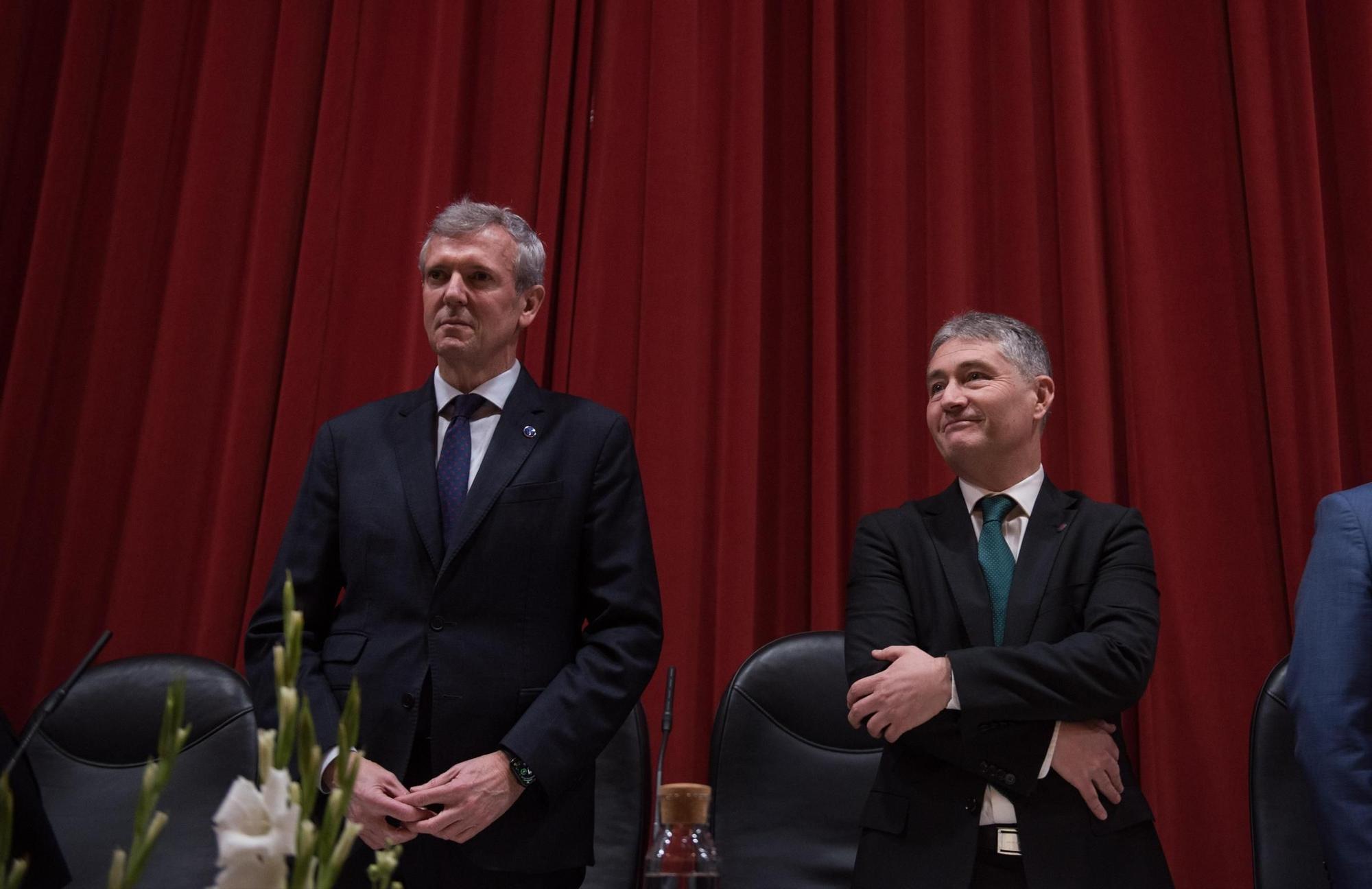 Ricardo Cao toma posesión como nuevo rector de la Universidade da Coruña